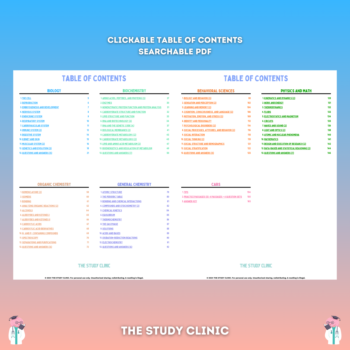The Ultimate MCAT Study Guide | 2025 Edition | Digital Download
