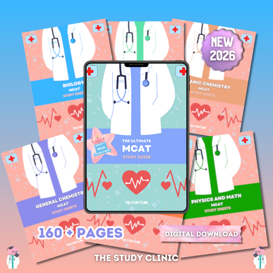The Ultimate MCAT Study Guide (Complete Bundle)